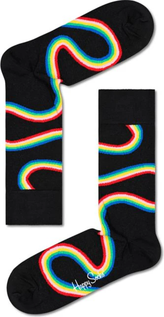 Happy Socks x Phluid: Rainbow Stripe Sock