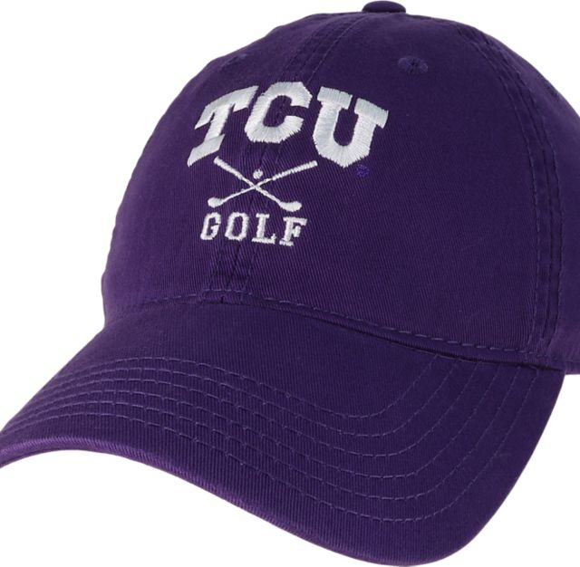 Texas Christian University Golf Relaxed Adjustable Twill Hat - Image 2