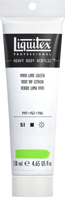 Hb Acrylic 4.65OZ Vivid Lime Green
