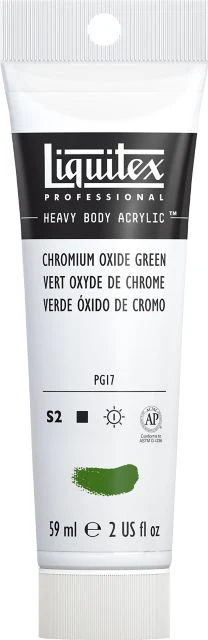 Heavy Body Acrylic 2oz Chromium Oxide Green