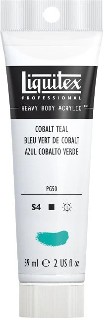 Heavy Body Acrylic 2oz Cobalt Teal