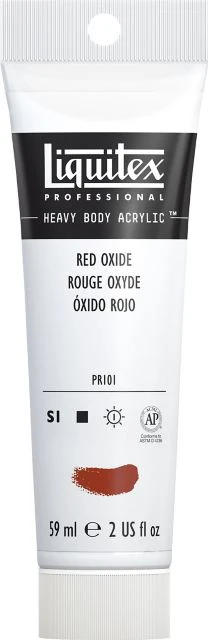 Heavy Body Acrylic 2oz Red Oxide