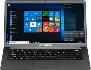 HYbook 14.1'' Laptop, Intel Celeron N4020, 4GB Memory, 128GB SSD, Windows 10 Home (Gray) - ONLINE ONLY