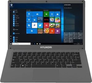 HyBook 14.1'' Laptop, Intel Celeron N4120, 8GB RAM, 128GB SSD, Windows 10 (Gray) - ONLINE ONLY