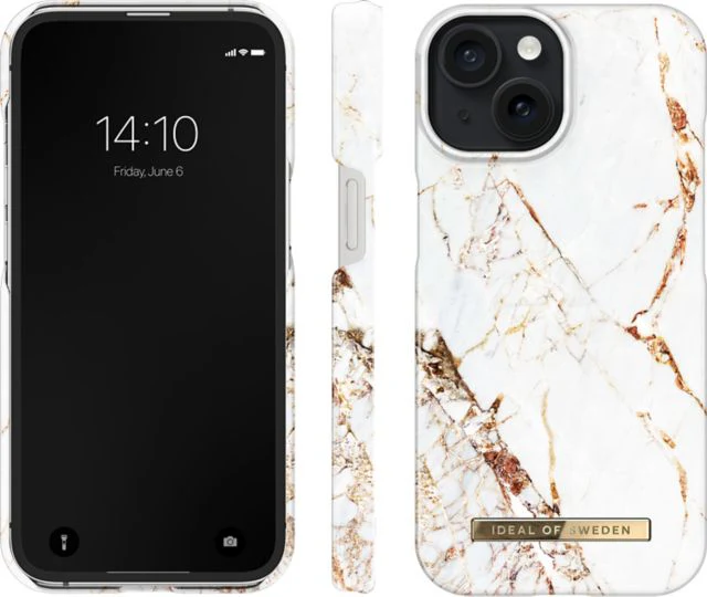 IDEAL OF SWEDEN Fashion MagSafe iPhone Case, Carrara Gold Marble