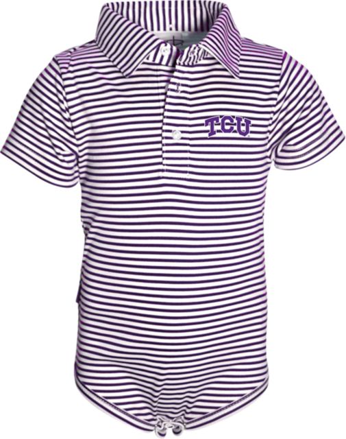 Texas Christian University Infant Boy's Creeper Polo