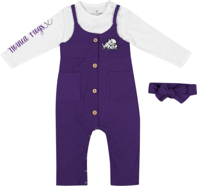Texas Christian University Infant's Romper Set