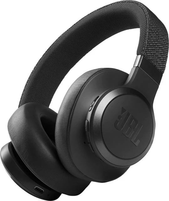 JBL Live 660NC Wireless Noise Cancelling Over-Ear Headphones, Black