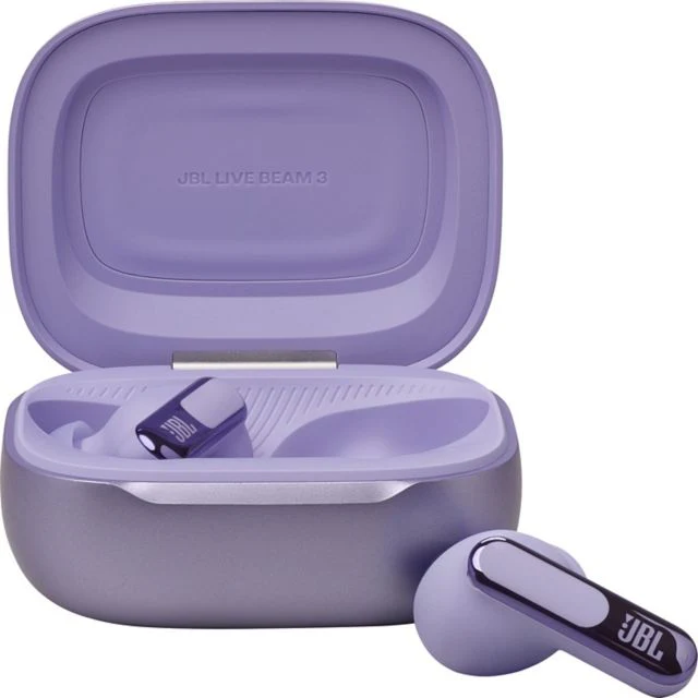 JBL Live Beam 3 True Wireless Earbuds, Purple