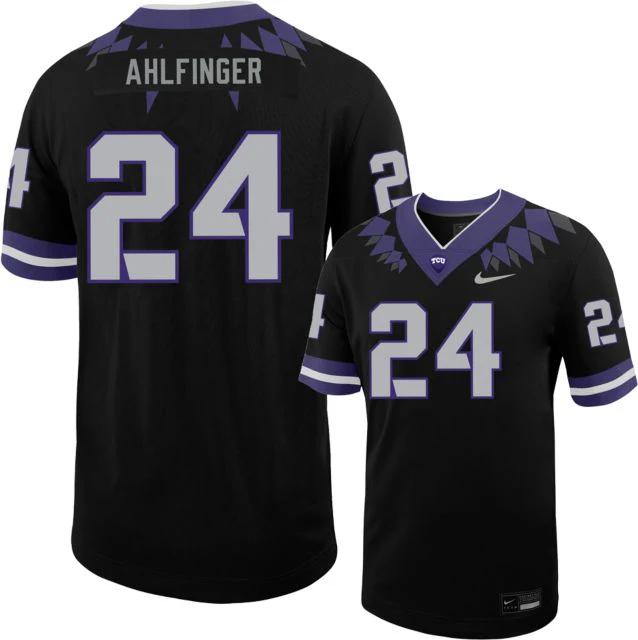 TCU Football Jersey B Ahlfinger - 24 - ONLINE ONLY