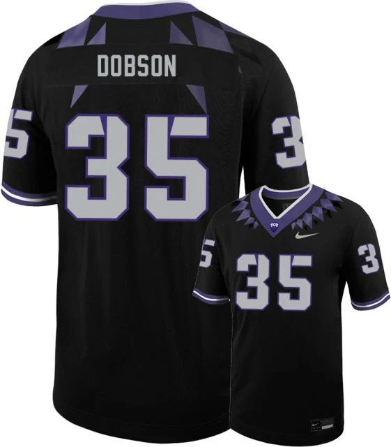 TCU Football Jersey C Dobson - 35 - ONLINE ONLY