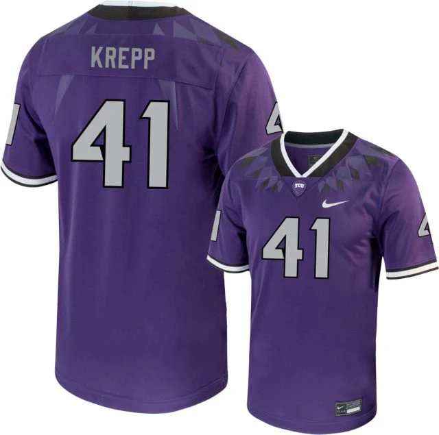 TCU Football Jersey Hunter Krepp - 41 - ONLINE ONLY - Image 2
