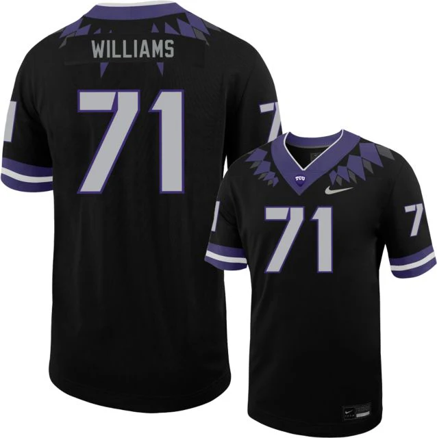 TCU Football Jersey Williams - 71 - ONLINE ONLY