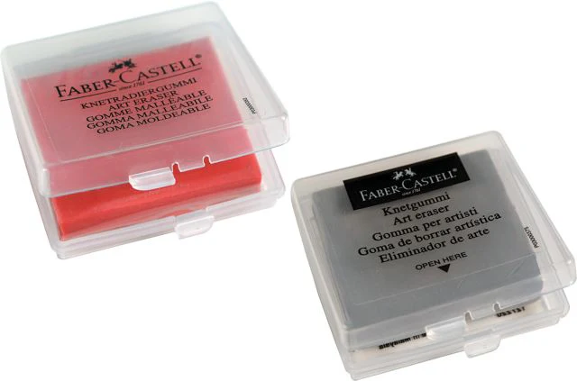Kneaded Eraser With Case Gray