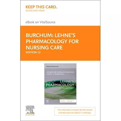 Lehne's Pharmacology for Nursing Care - E-Book