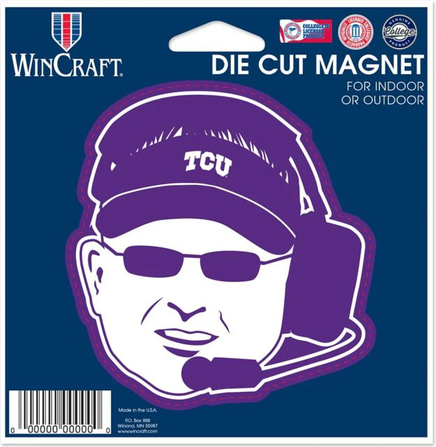 Texas Christian University Coach Magnet