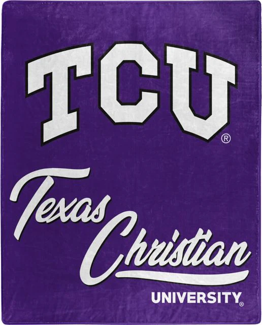 NCAA Signature Raschel Throw Blanket - ONLINE ONLY