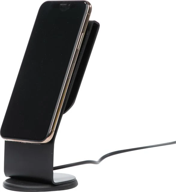 Numi Power Stand 10W Metal Desk Stand, Black - ONLINE ONLY