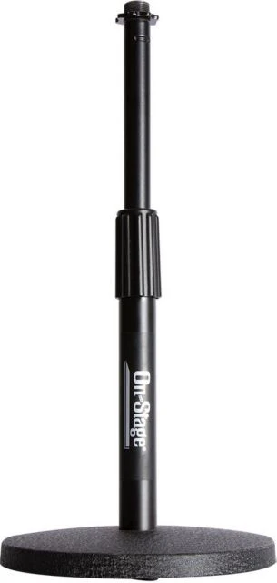 On Stage Desktop Microphone Stand (Black) - ONLINE ONLY