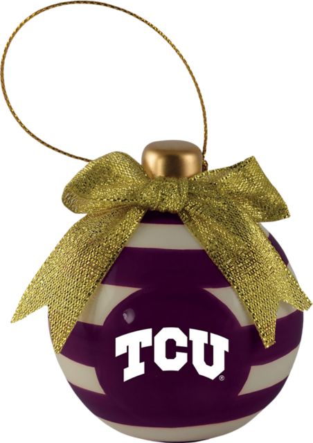 Texas Christian University Horned Frogs Ornament