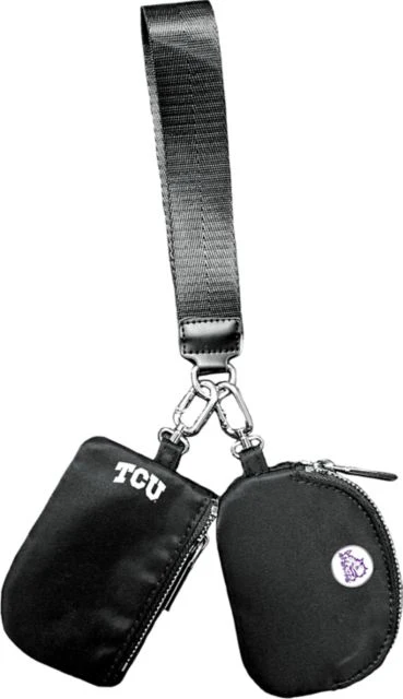 Texas Christian University Oversized Key Strap Coin Purse