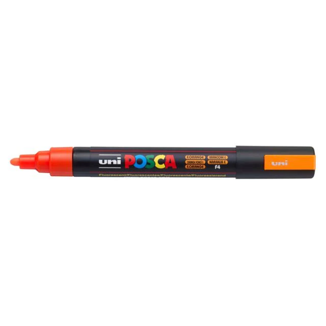 P MARK 5M MED FLUO ORANGE