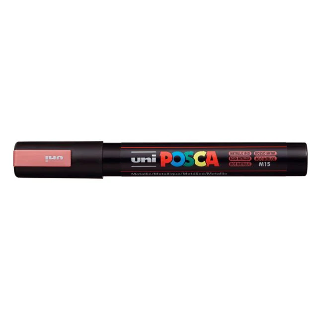 P MARK 5M MED MTL RED