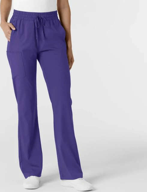 Harris College of Nursing and Health Women's Boundless Bootcut Scrub Pant Petite L