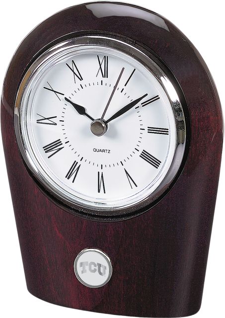 Texas Christian University Desk Clock