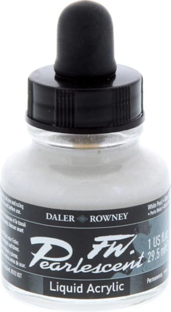 PEARLESCENT INK 1 OZ WHITE PEARL