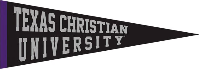 Texas Christian University 5x15 Pennant
