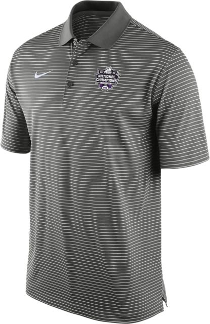 Texas Christian University Football 2022 National Champions Striped Polo