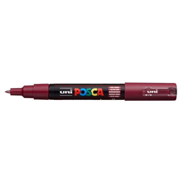 Posca Paint Marker PC-1M Extra Fine Red Wine