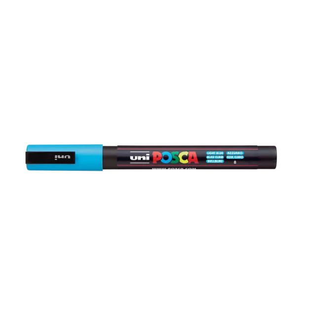 Posca Paint Marker PC-3M Fine Light Blue