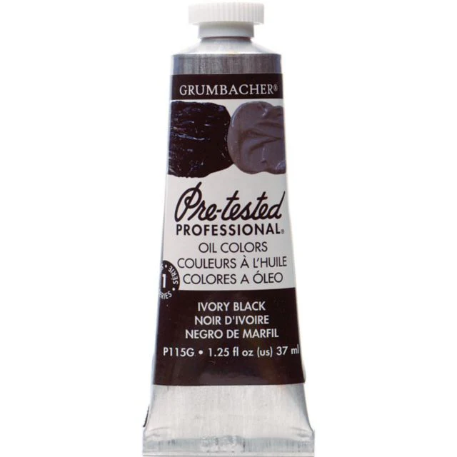 PRE-TESTED OIL 37ML IVORY BLACK