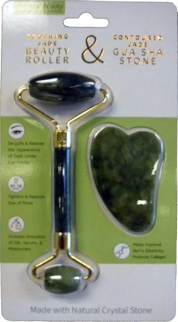 Precision Beauty - Jade Beauty Roller and Gua Sha Stone