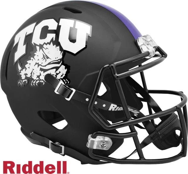Texas Christian University Speed Replica Football Helmet