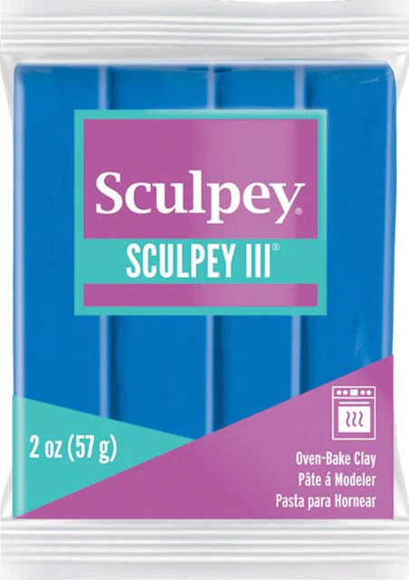Sculpy III 2Oz Blue