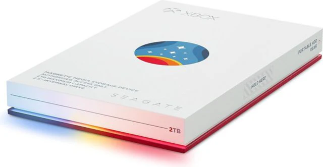 Seagate Starfield Special Edition Game Drive for Xbox 2TB External Hard Drive (White) - ONLINE ONLY