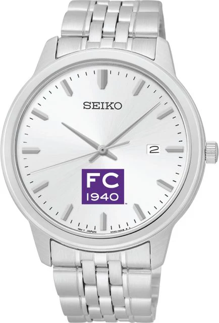 Seiko Men's Silver 41.5 mm Watch - ONLINE ONLY