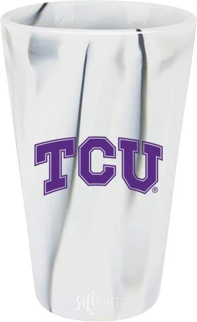 Texas Christian University 16 oz. Glass