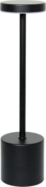 Simple Designs 12.75 Mushroom Magic Disc Dimming & Rechargeable Cordless 4-Way Touch Sensor Stick Desk Lamp