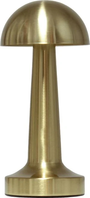 Simple Designs 8.88 Mushroom Magic Mini Metal Dimming & Rechargeable Cordless 4-Way Touch Sensor Dome Desk Lamp - Image 5