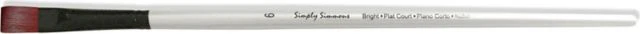 SIMPLY SIMMONS BRUSH EXTRA FIRM BRIGHT 6 LONG HANDLE
