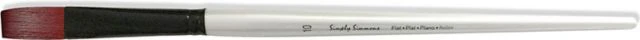 SIMPLY SIMMONS BRUSH EXTRA FIRM FLAT 10 LONG HANDLE