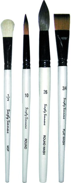 Simply Simmons Flat Wash 1 Inch Brush