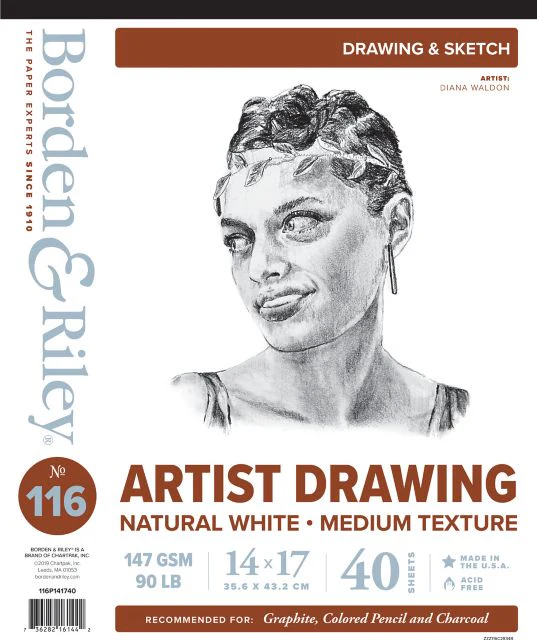 SKETCH VELLUM PAD 14X17 40 SHEETS