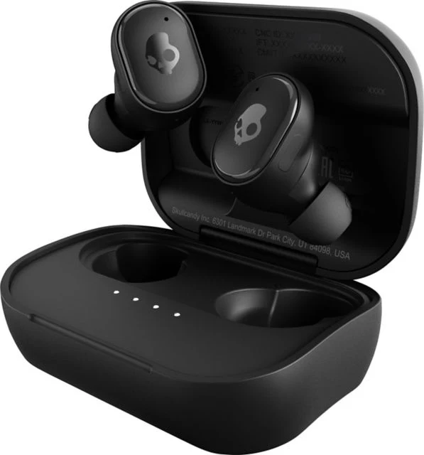 Skullcandy Grind True Wireless Earbuds, True Black - ONLINE ONLY