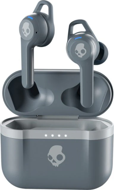 Skullcandy Indy Evo True Wireless In-Ear Earbuds, Chill Grey - ONLINE ONLY