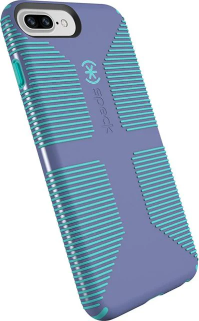 Speck Smartphone Case- iPhone 8/7/6S PLUS Candyshell Grip (Wisteria Purple/Mykonos Blue)